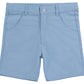 Polished Cotton Shorts SS26 - Light Blue
