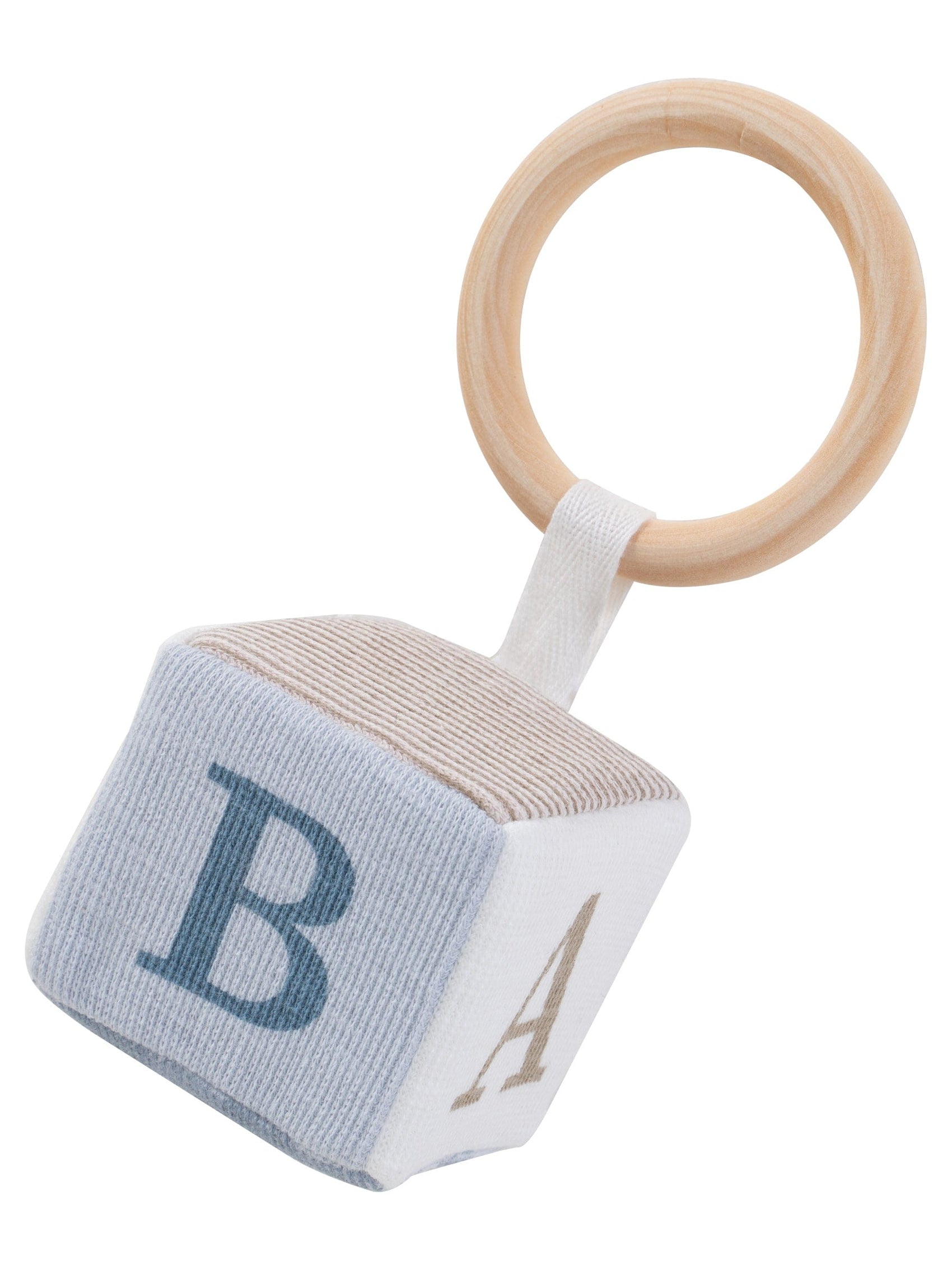 Baby Blocks Rattle Toy - Blue