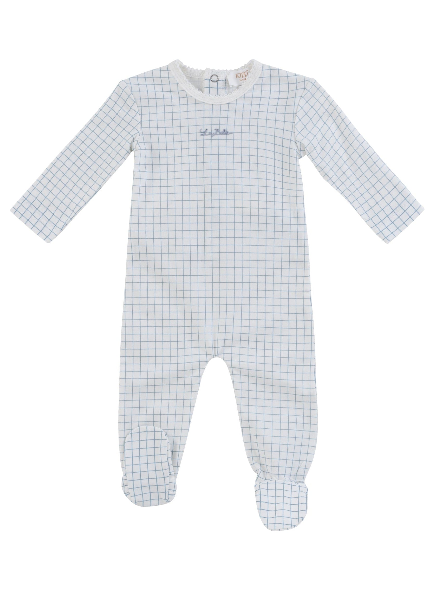 Teddy Au Pane Footie - Blue