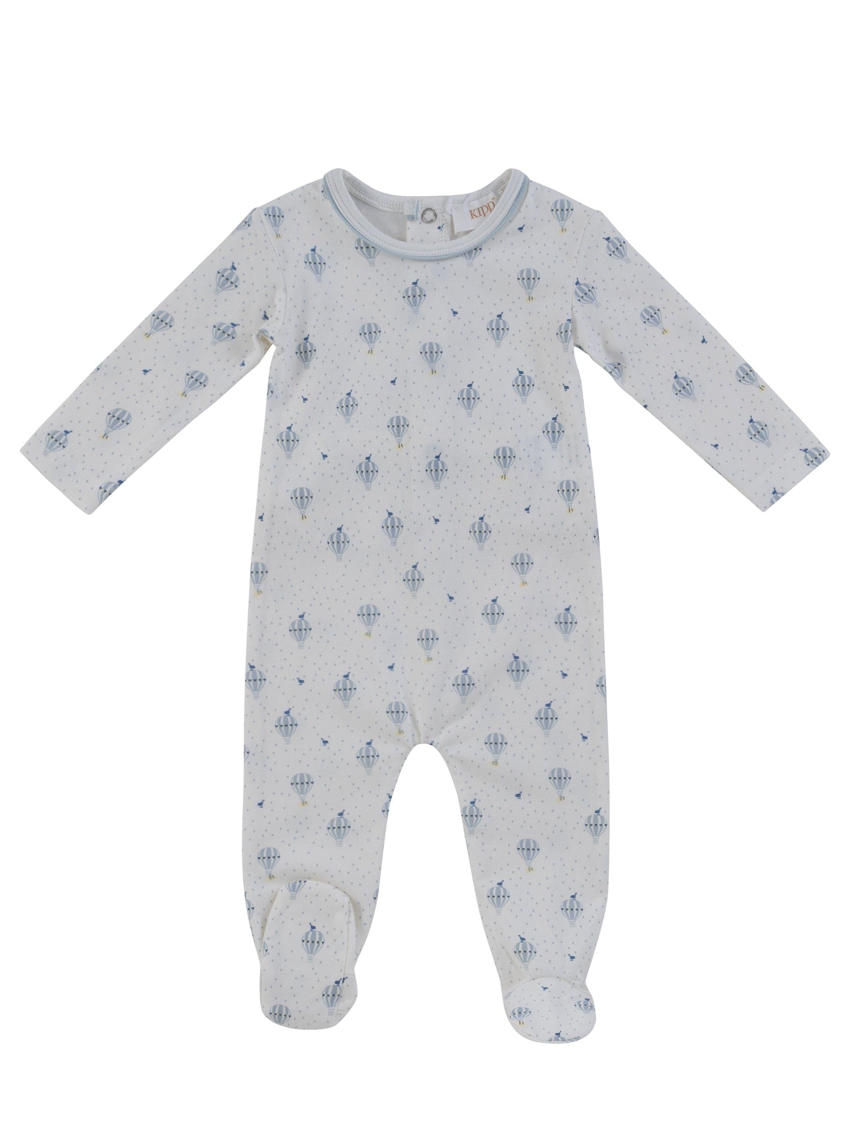 Up + Away Footie - Blue