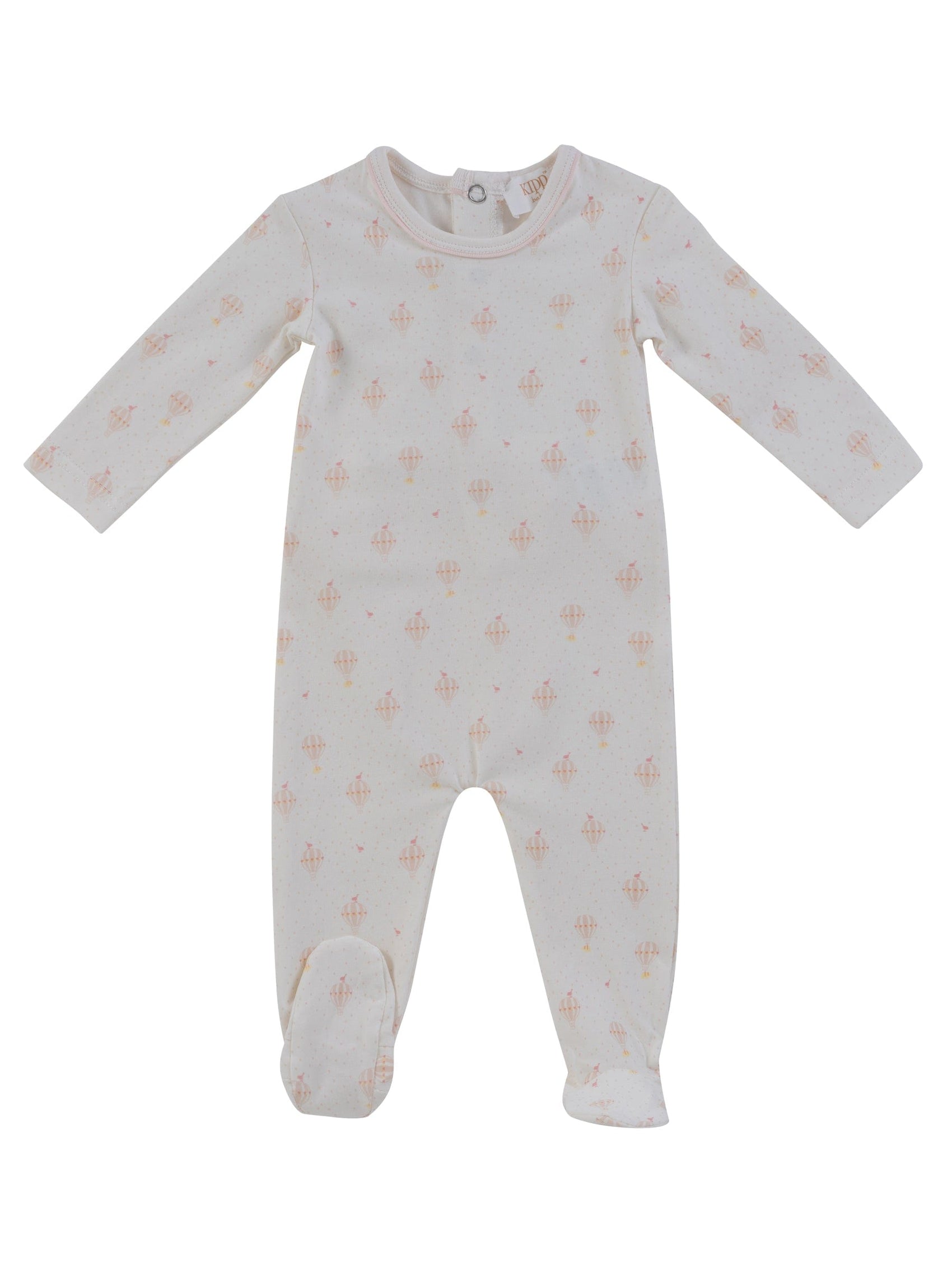 Up + Away Footie - Pink