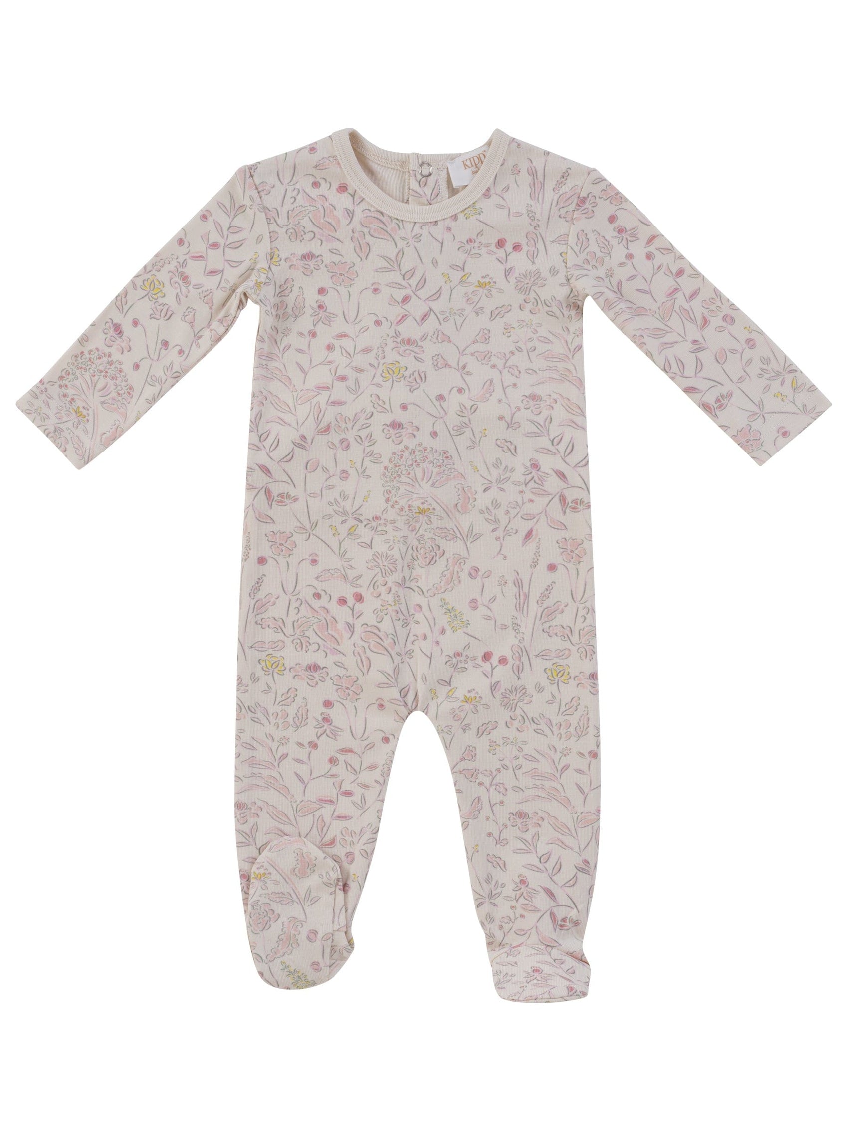 Sprout Footie - Pink