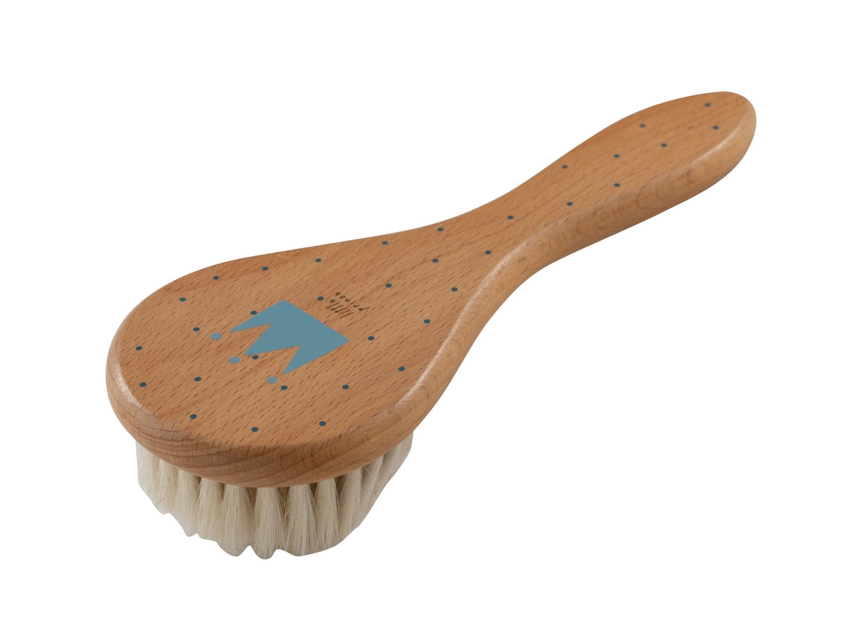 Little Crown Hairbrush - Blue