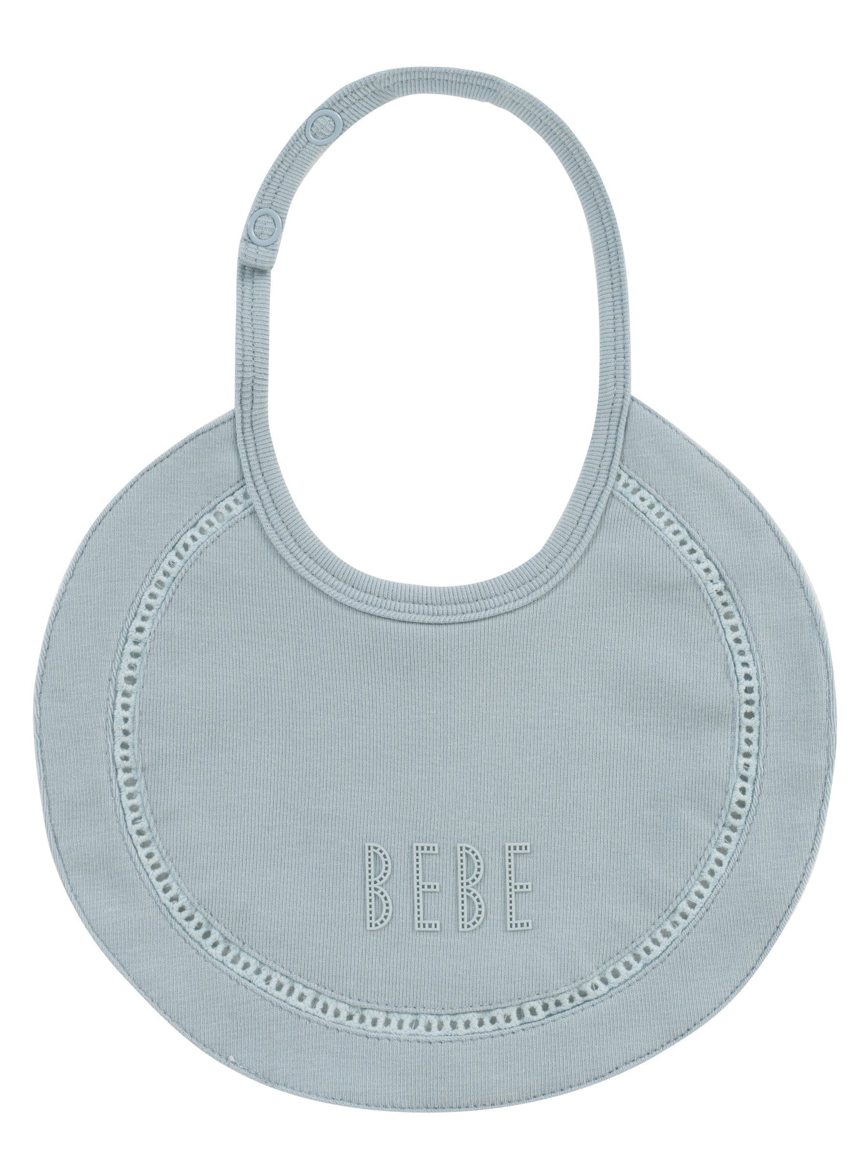 Bebe Detail Bib - Blue