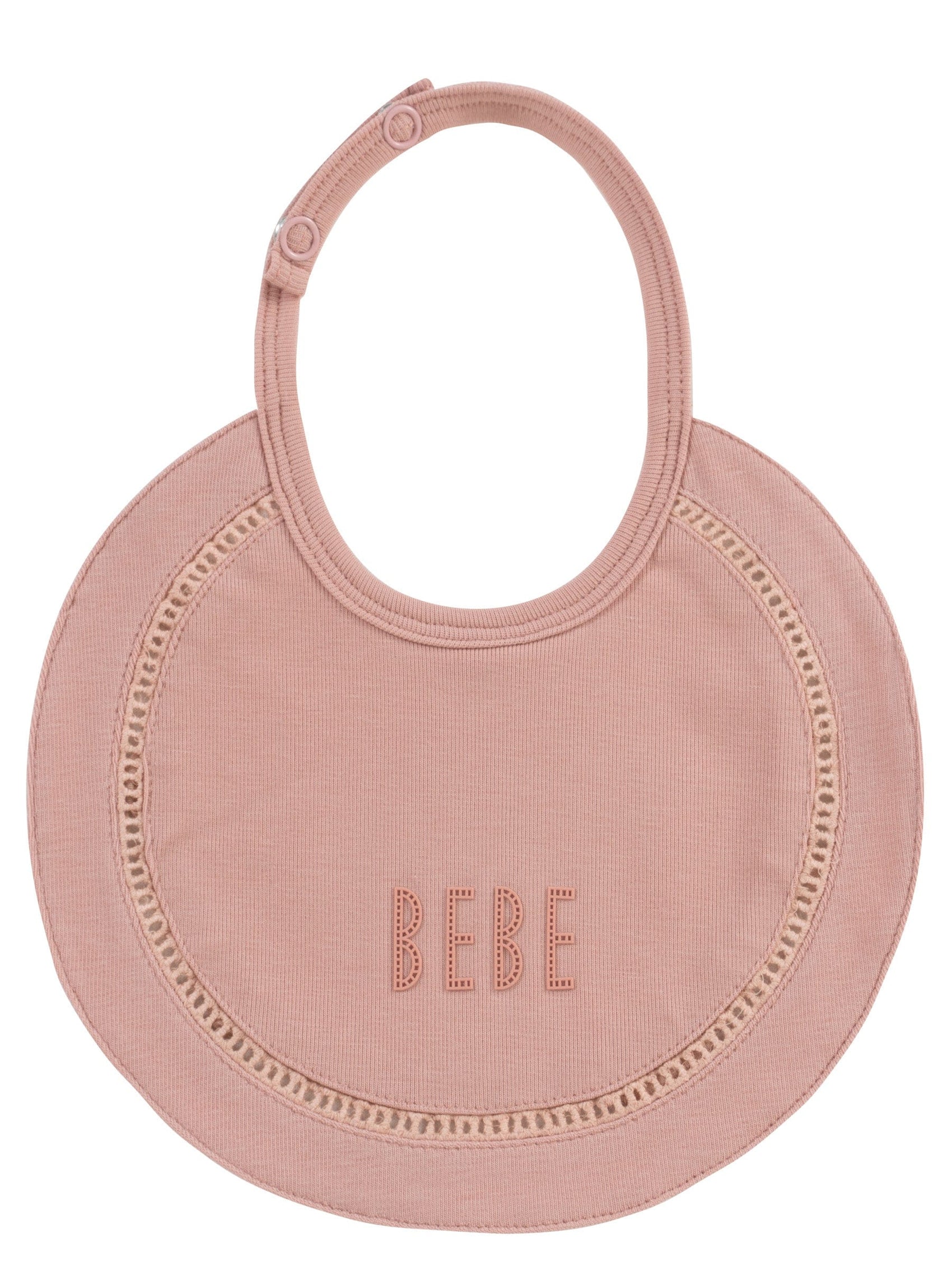 Bebe Detail Bib - Pink