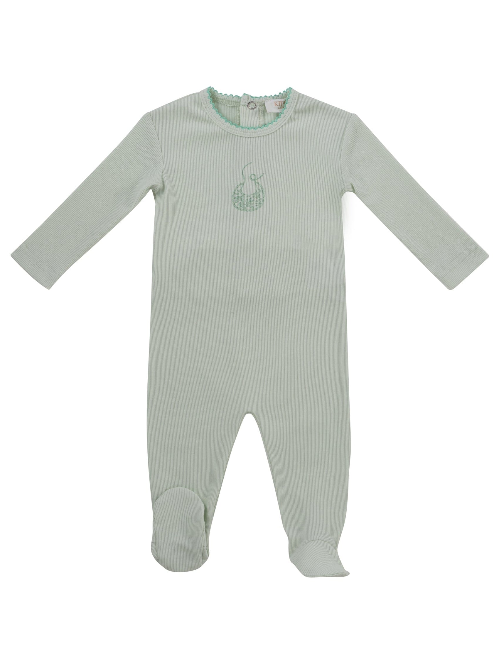 Babete Footie - Celery