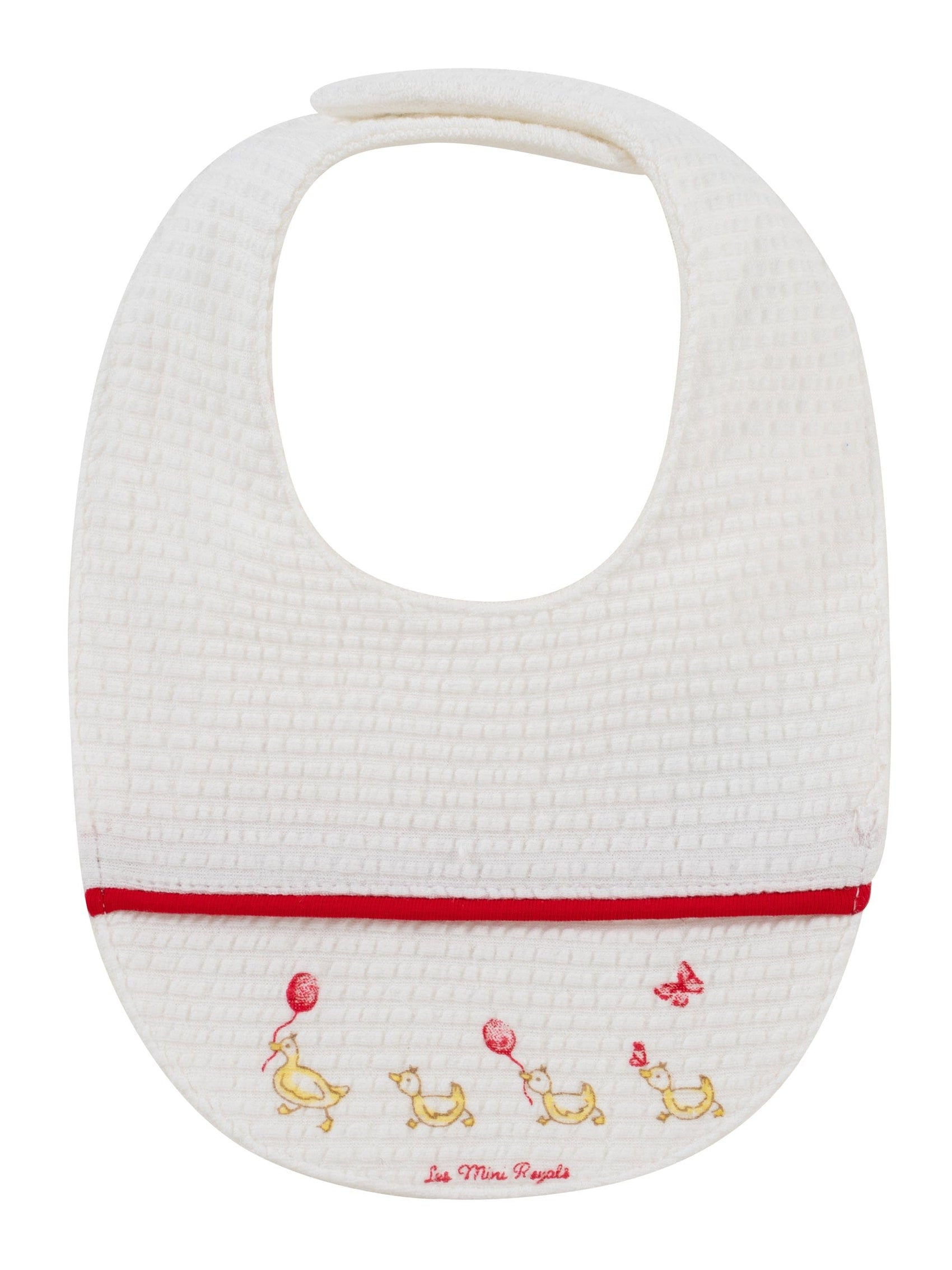 Mini Royals Bib - Red