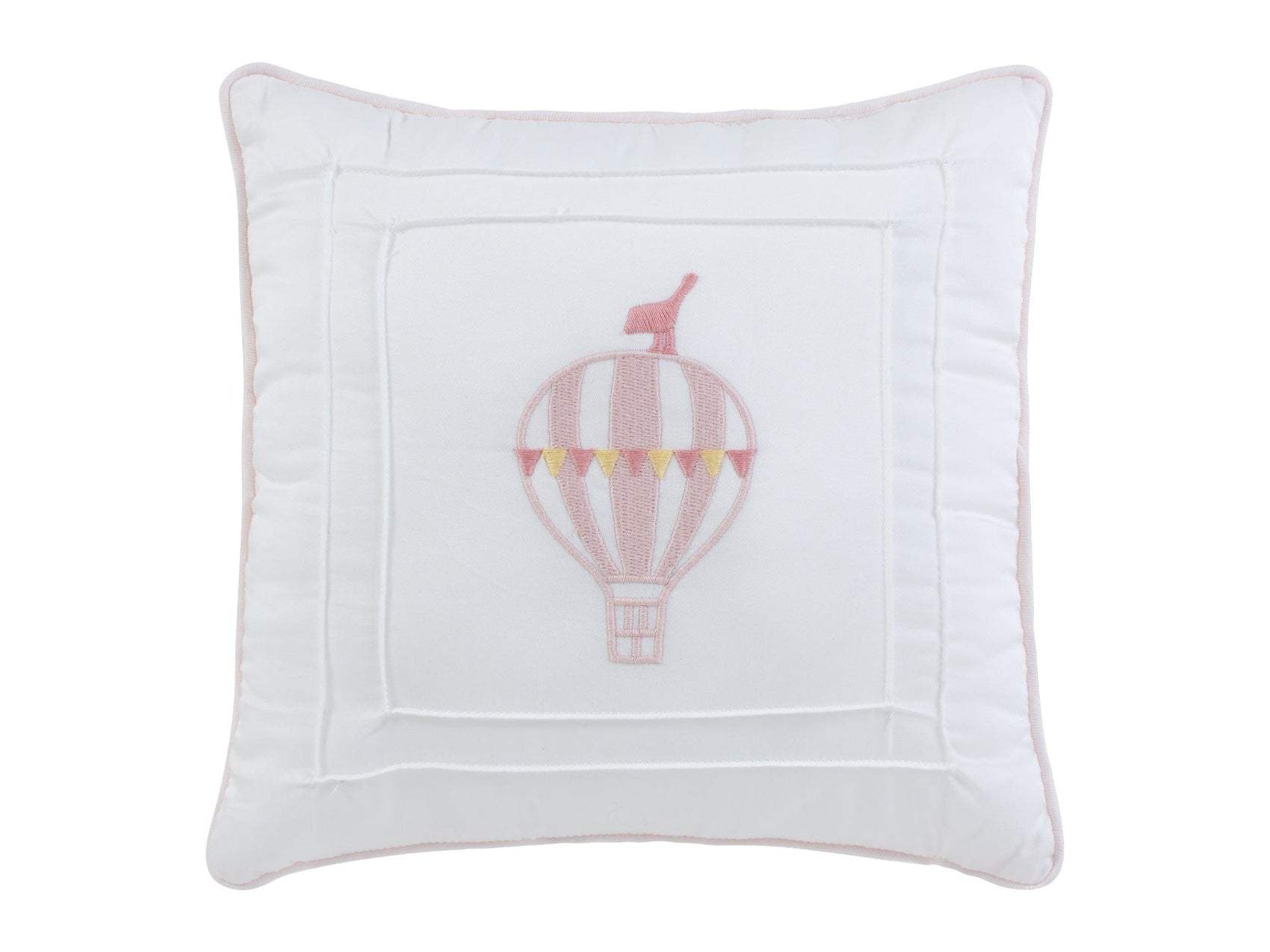 Up & Away Throw Pillow - Pink