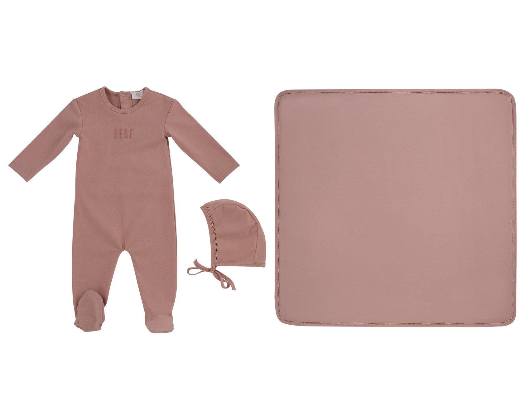 Bebe Footie 3PC Set - Pink