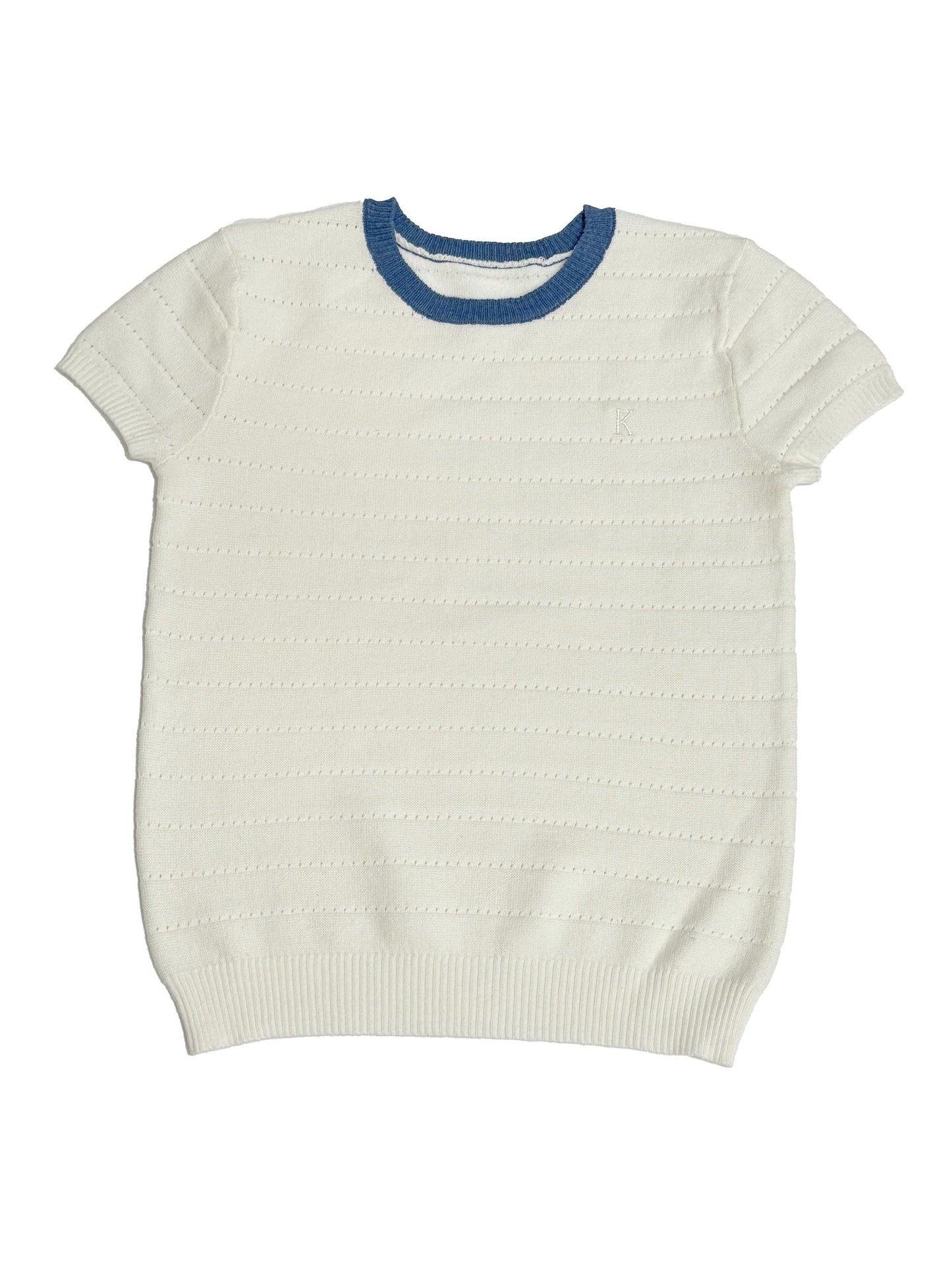 Luke Knit Sweater - White