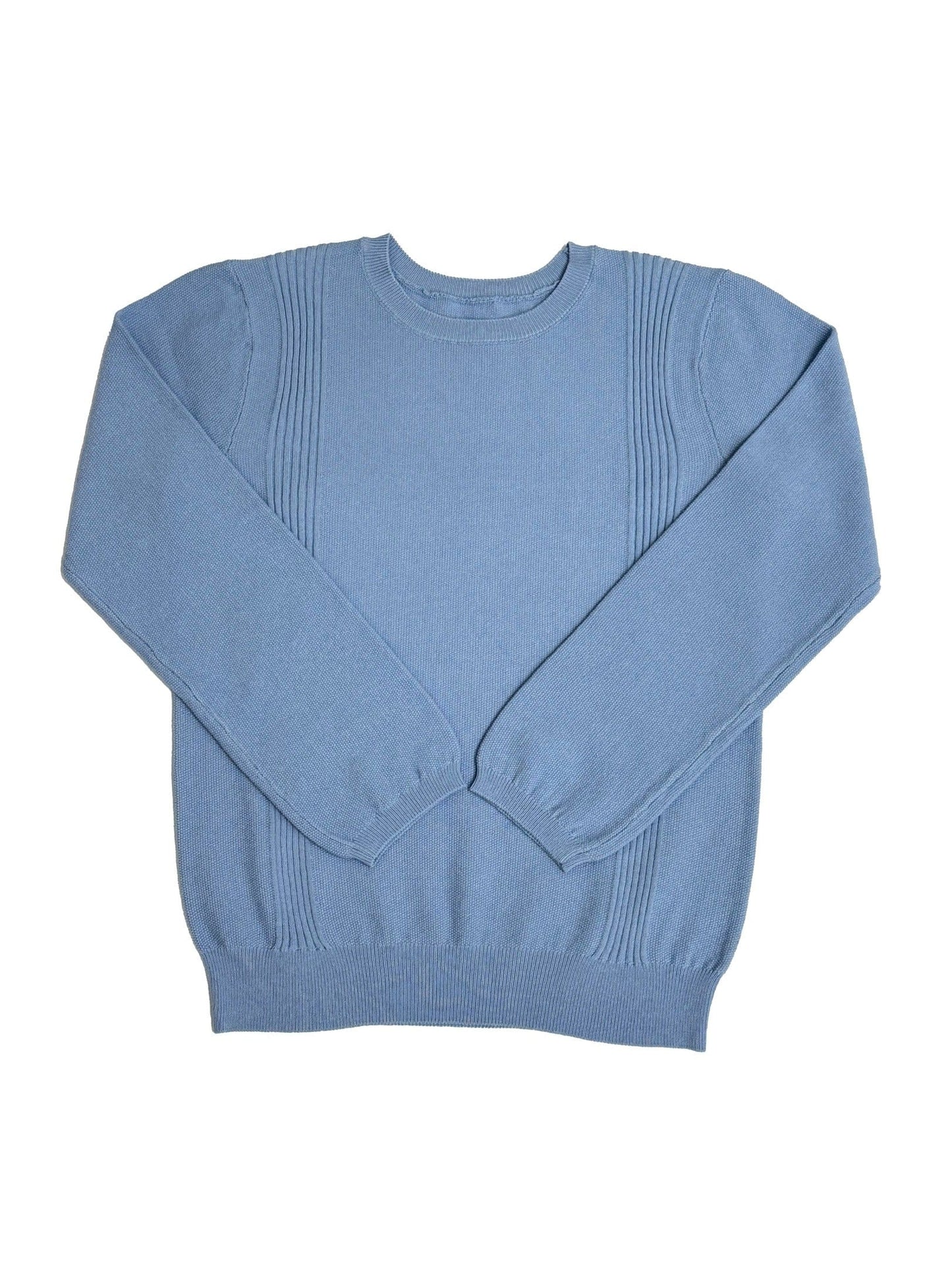 Todd Knit Long Sleeve Sweater - Blue