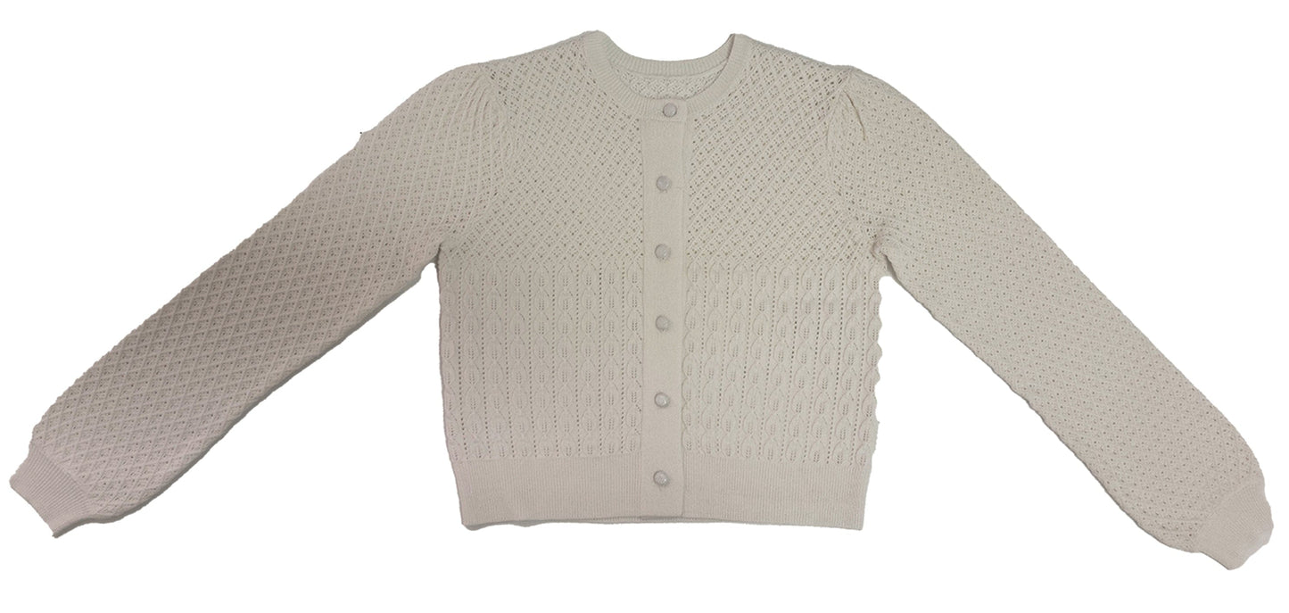 Julie Cardigan - White