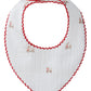 Petits Amis Bib - Red