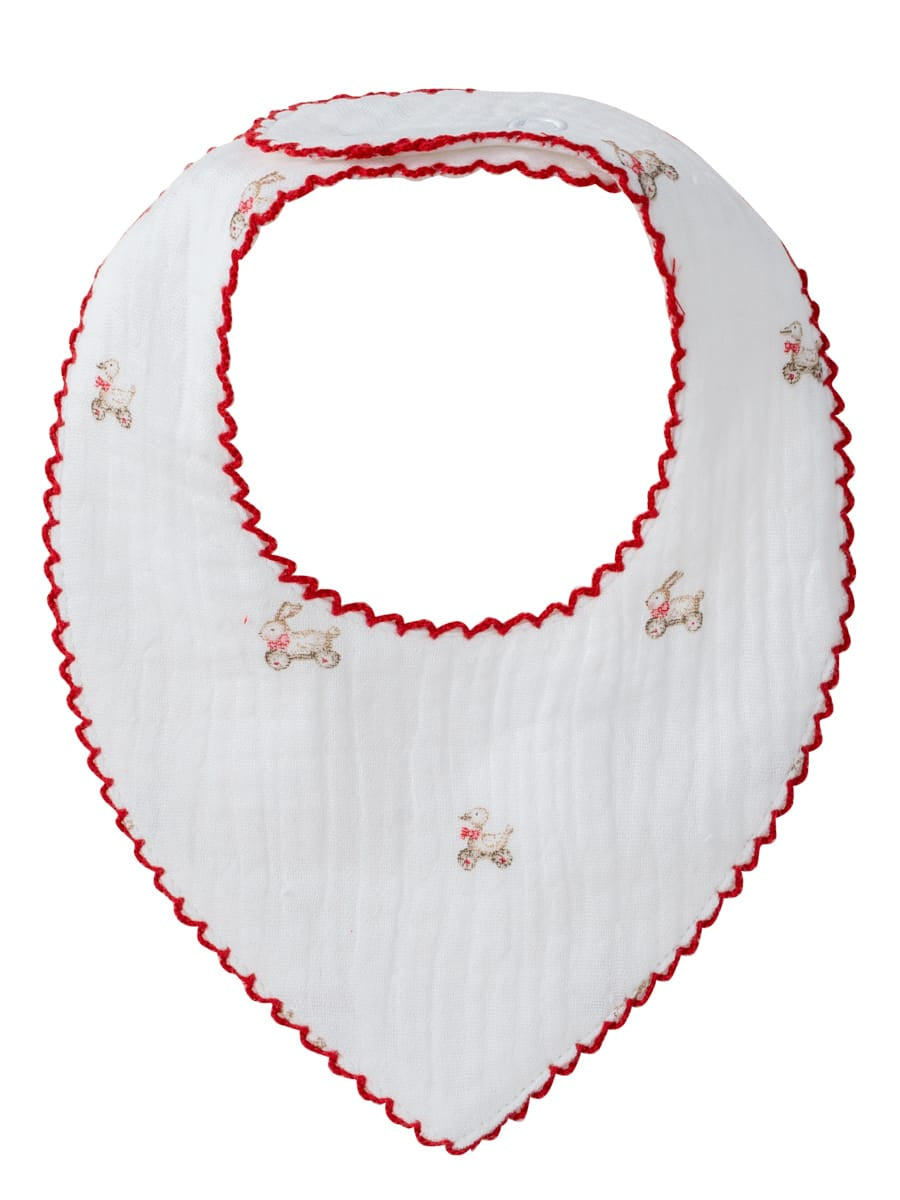 Petits Amis Bib - Red