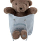 Petit Ours Teddy in a Bag - Blue