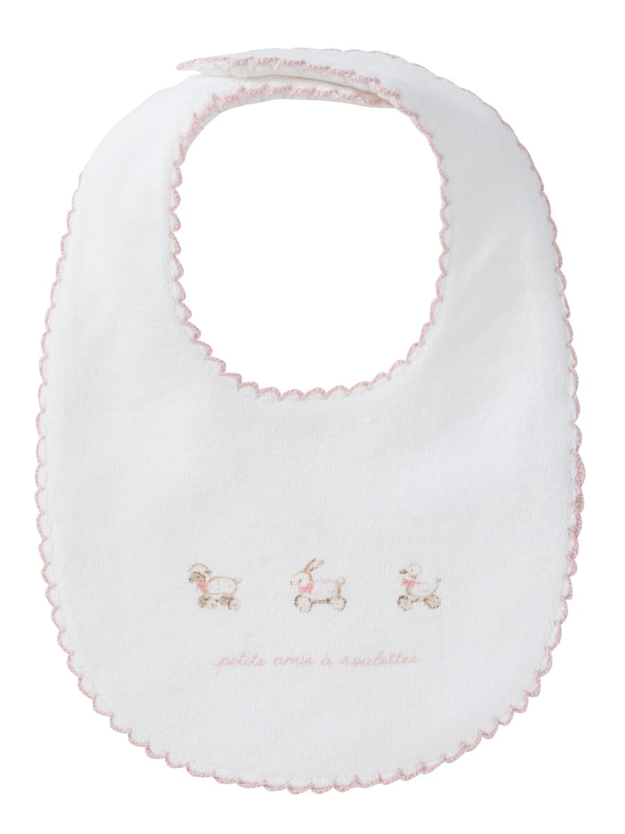 Petits Amis Terry Bib - Pink
