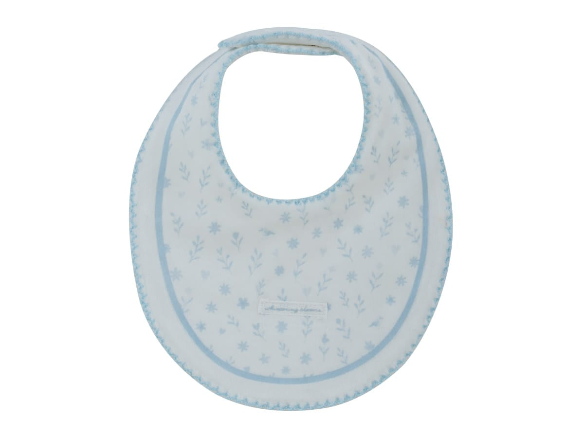 Whispering Blooms Bib - Blue