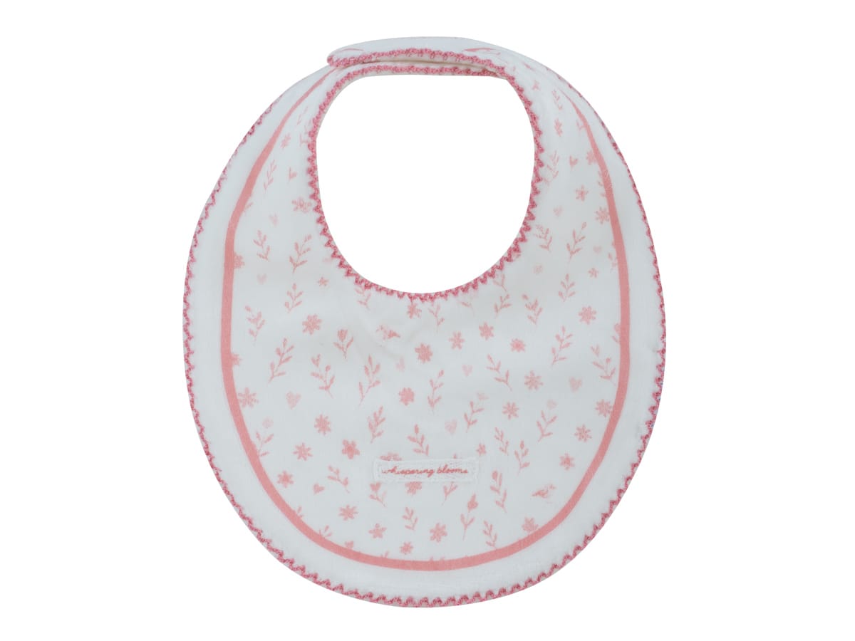 Whispering Blooms Bib - Rose