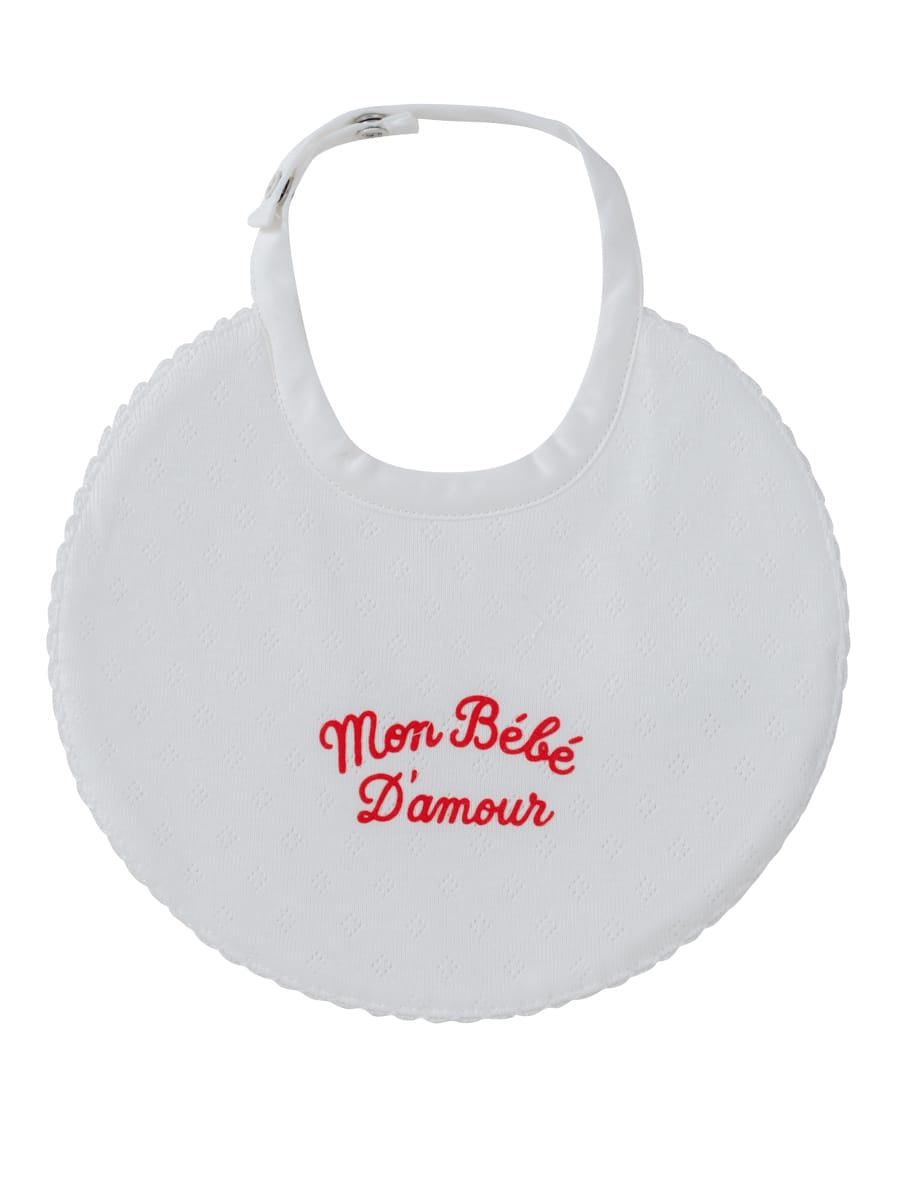 Mon Bebe Bib - Red
