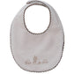 Woodland Toile Bib - Taupe