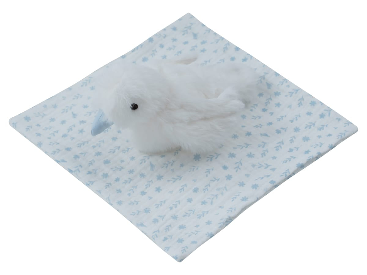 Whispering Blooms Plush Toy - Blue