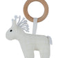 Whinny Plaid Toy Ring - Stone