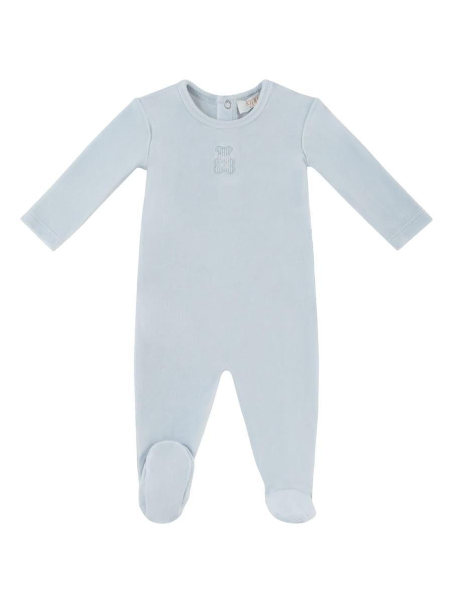 Petit Ours Footie - Blue