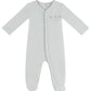 Petits Amis Terry Footie - Blue