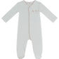 Petits Amis Terry Footie - Pink