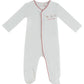 Petits Amis Terry Footie - Red