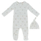 Petits Amis Footie & Hat Set - Blue