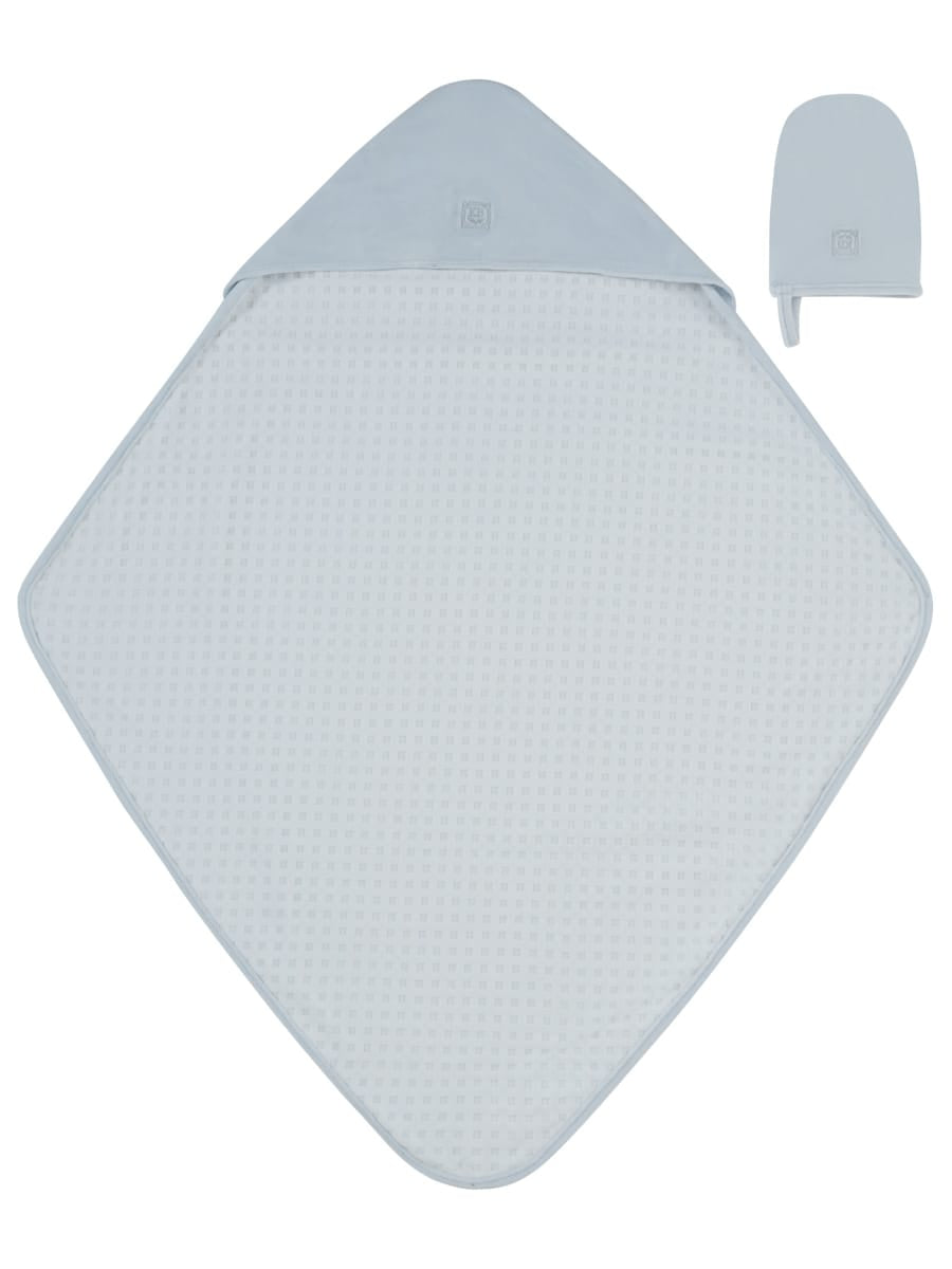 KB Logo Towel and Mitt Set - Blue
