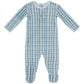 Ciel Enfant Gingham Footie - Blue