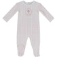 Ciel Enfant Gingham Footie - Pink