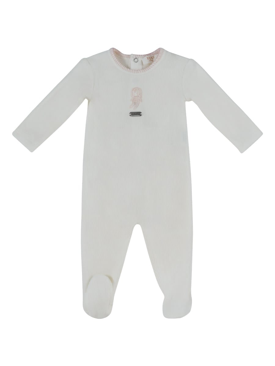 Atelier Bunny Footie - Pink