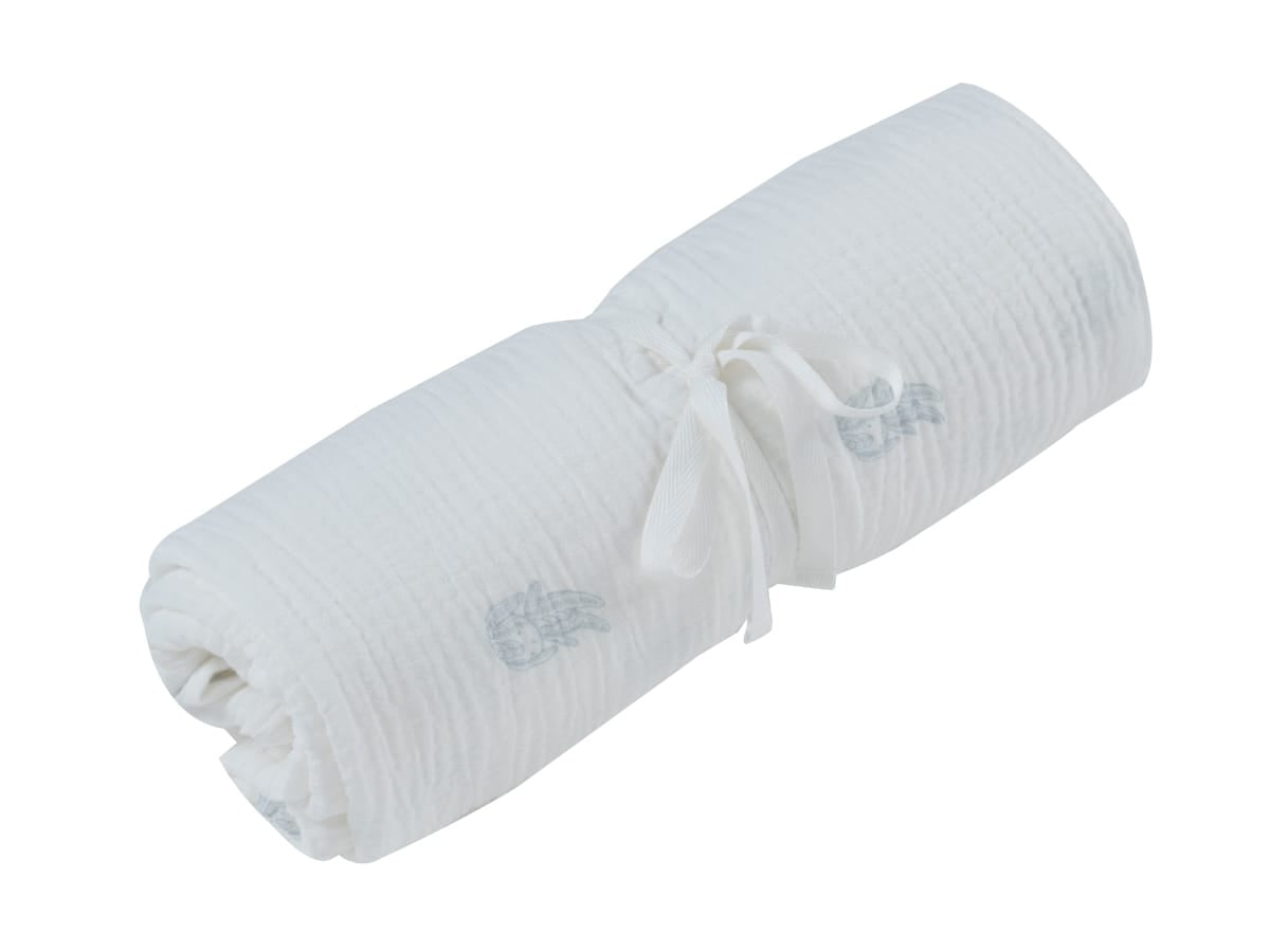 Atelier Bunny Swaddle - Blue
