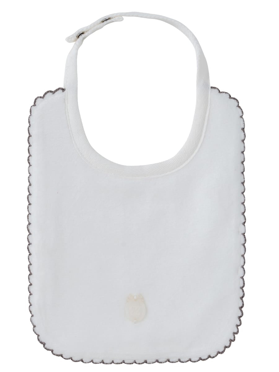 Fur Ever Yours Bib - Taupe