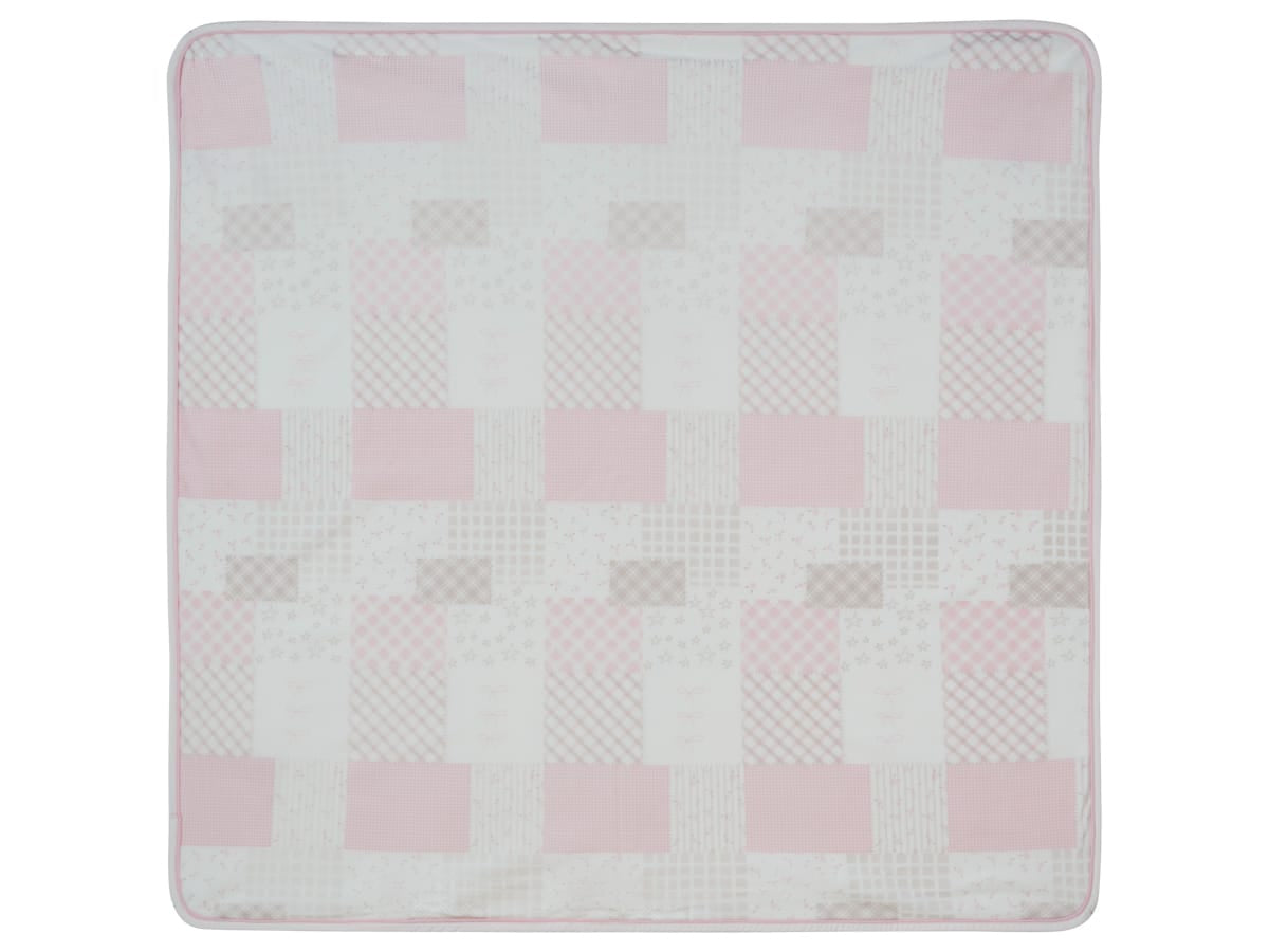 Patchwork Blanket - Pink