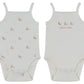 Petit Amis Onesie Set of 2 - Red