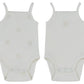 KB Logo Onesie Set of 2 - Stone