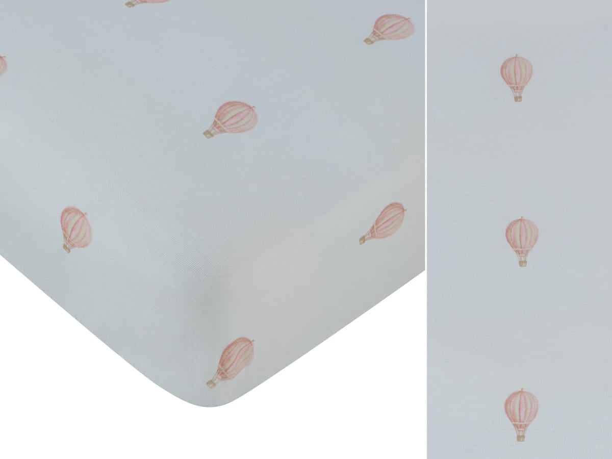 Ciel Enfant Fitted Bassinet Sheet - Pink
