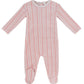 Atelier Cable Footie - Pink