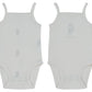 Atelier Bunny Onesies 2 Pack - Blue