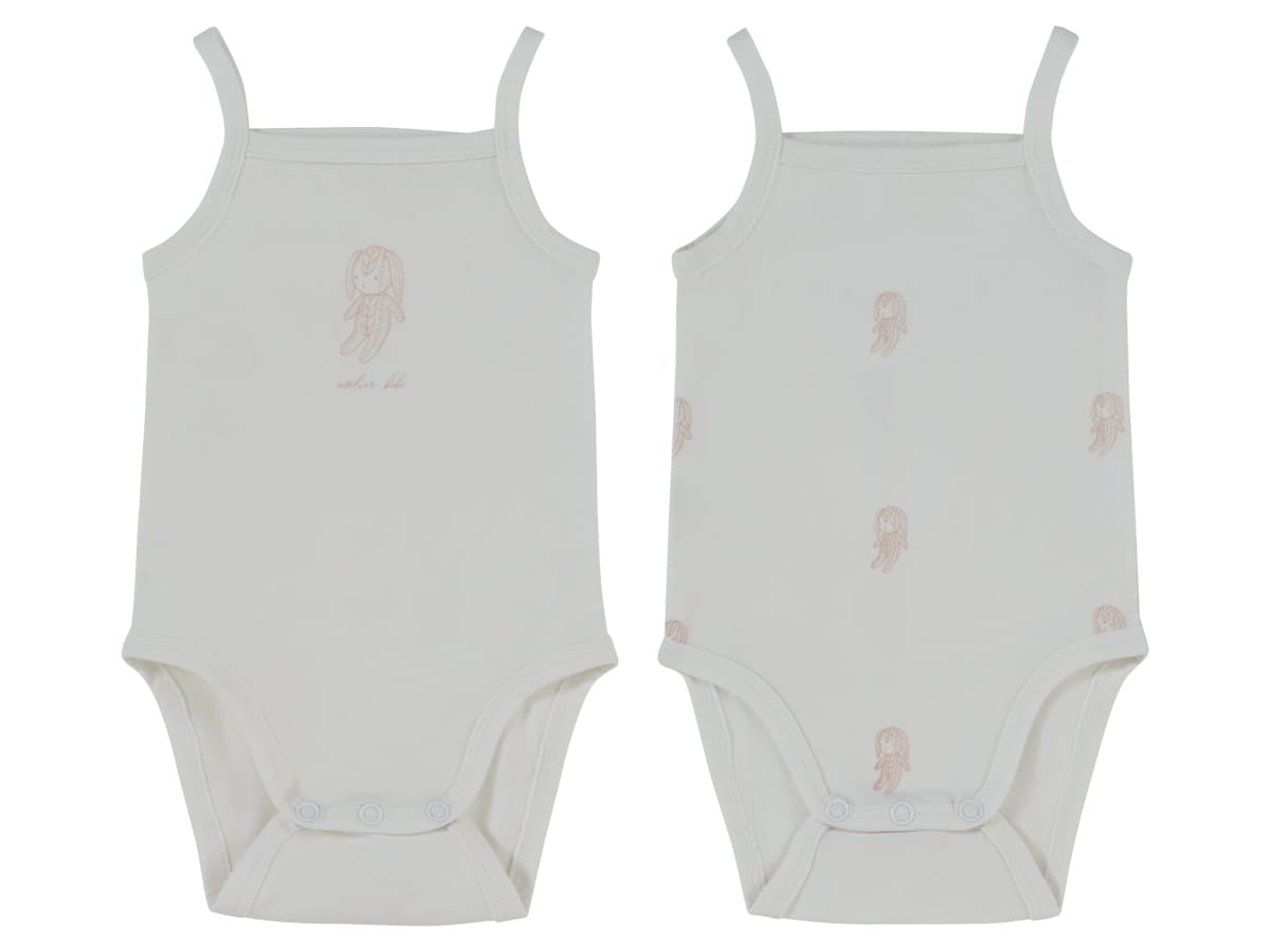 Atelier Bunny Onesies 2 Pack - Pink