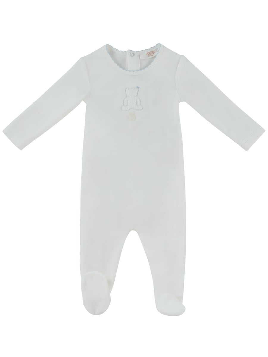 Fur Ever Yours Footie - Blue