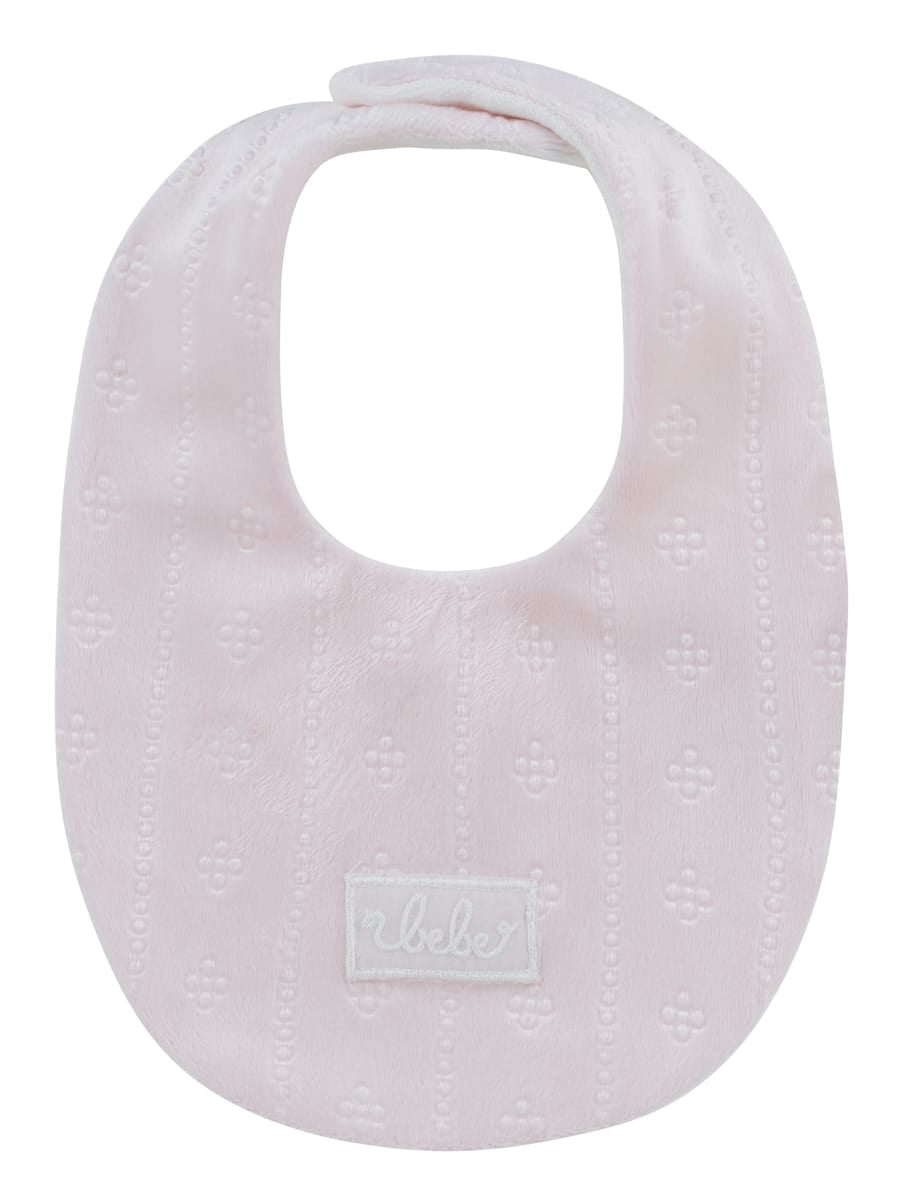 Bebe Pointelle Bib - Pink