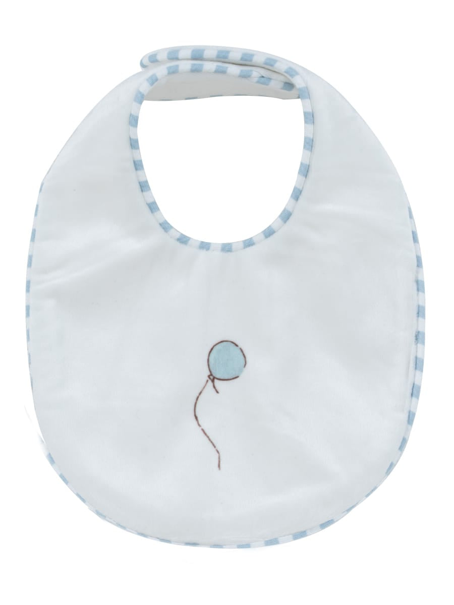 Meadow Friends Footie Bib - Blue