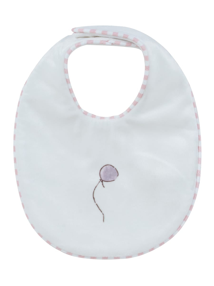 Meadow Friends Footie Bib - Pink