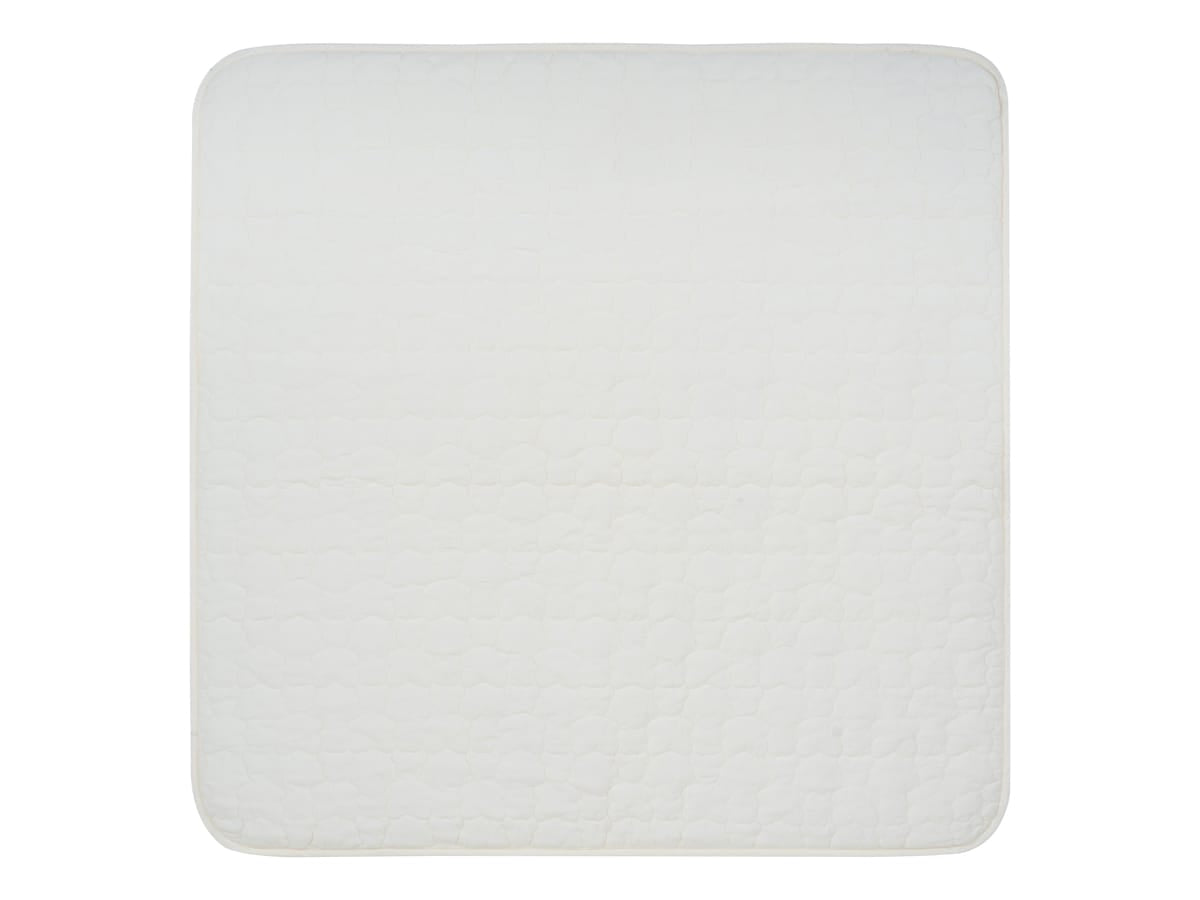 Petit Ours Padded Blanket - White