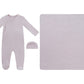 Whinny Wrap Footie, Hat & Blanket Set - Pink
